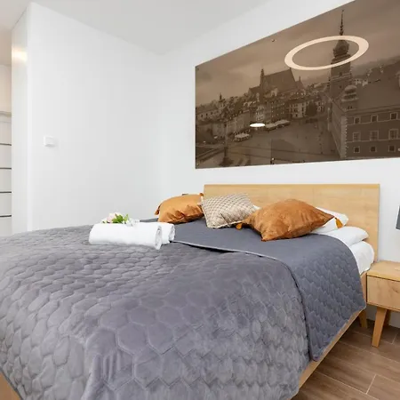 Srodmiescie Warsaw Muranow Apartments With Parking By Noclegi Renters Exterior foto