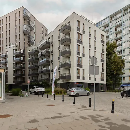 Srodmiescie Warsaw Muranow Apartments With Parking By Noclegi Renters Exterior foto